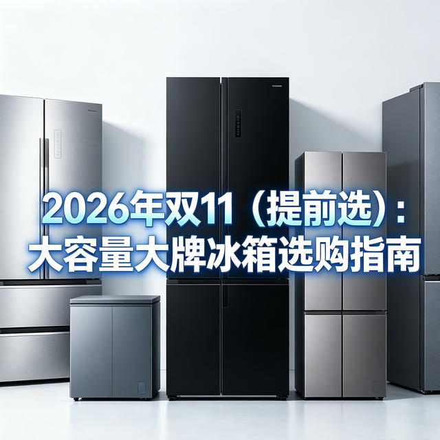 2026年双11（提前选）：大容量大牌冰箱选购指南