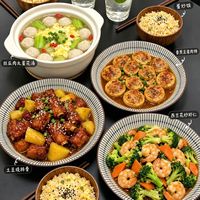 标题：一桌家常聚餐晚餐
