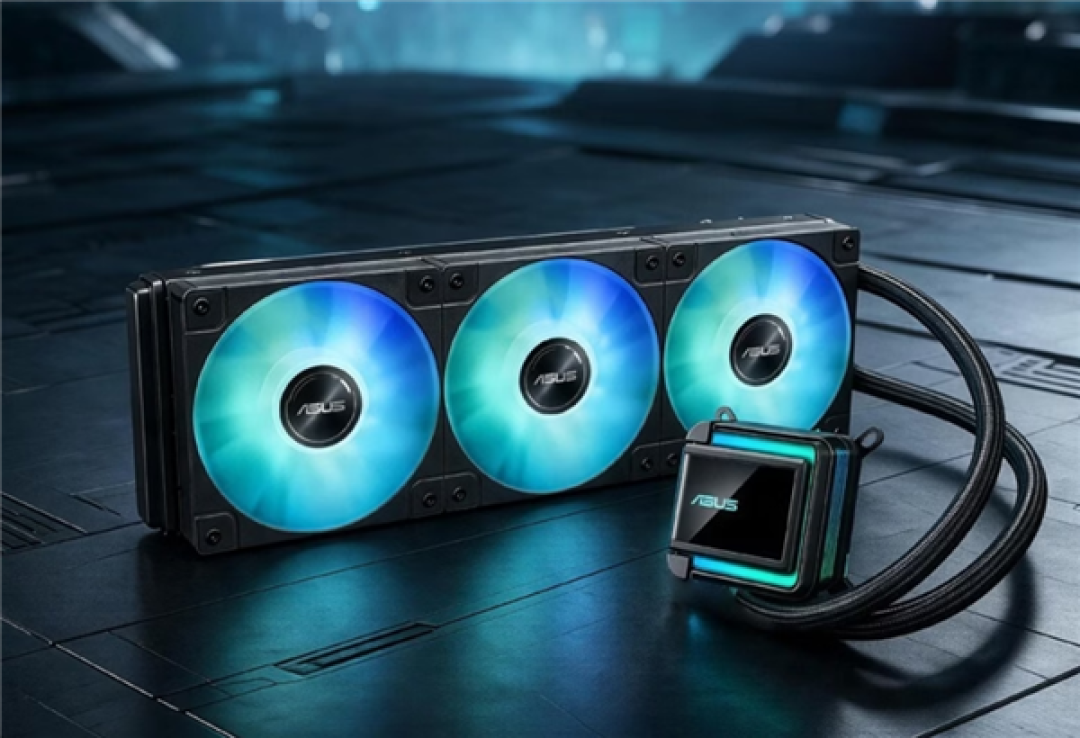 549元 华硕LC360 ARGB AIO水冷上市：烟熏栅格式水冷头 支持ARGB灯效