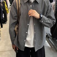 cleanfit本命✨美式格纹衬衫少年感拉满
