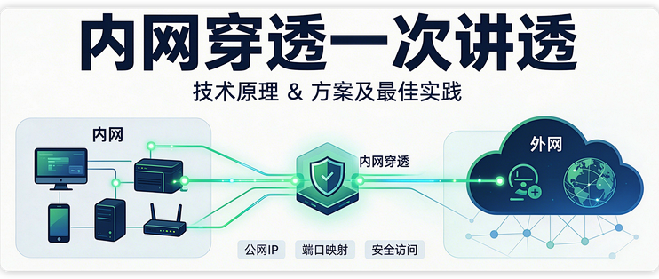 内网穿透一次讲透，技术原理&方案及最佳实践