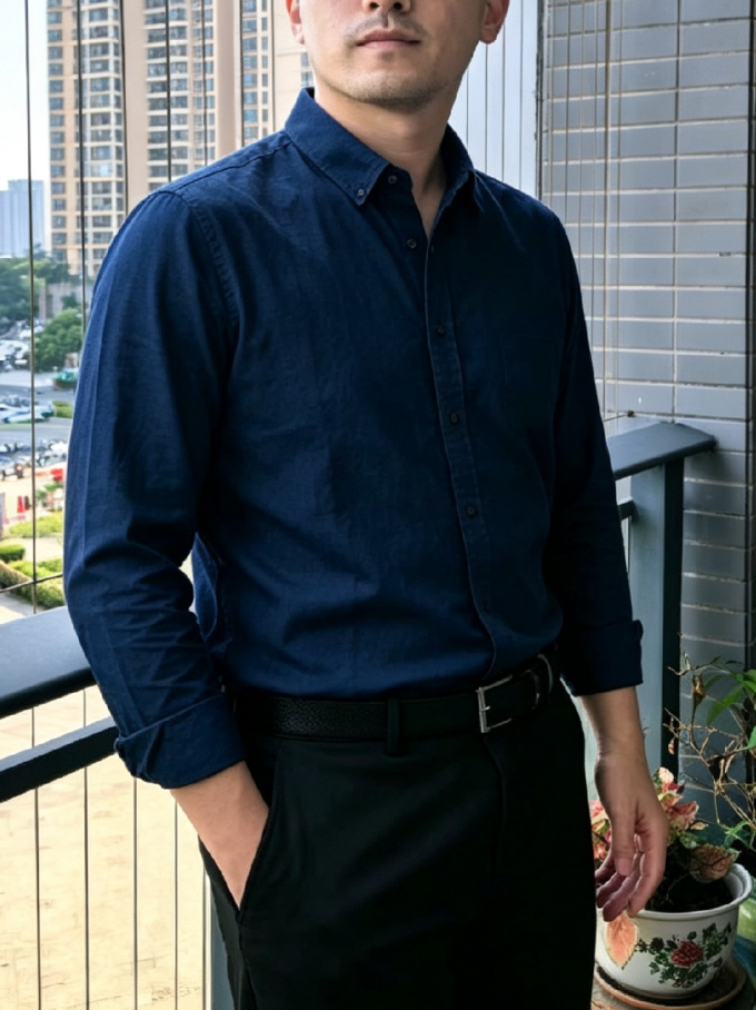 纳维凯尔男士衬衫