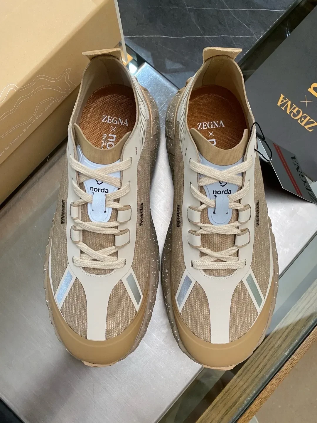 杰尼亚×norda联名鞋掉进奥莱:3450的