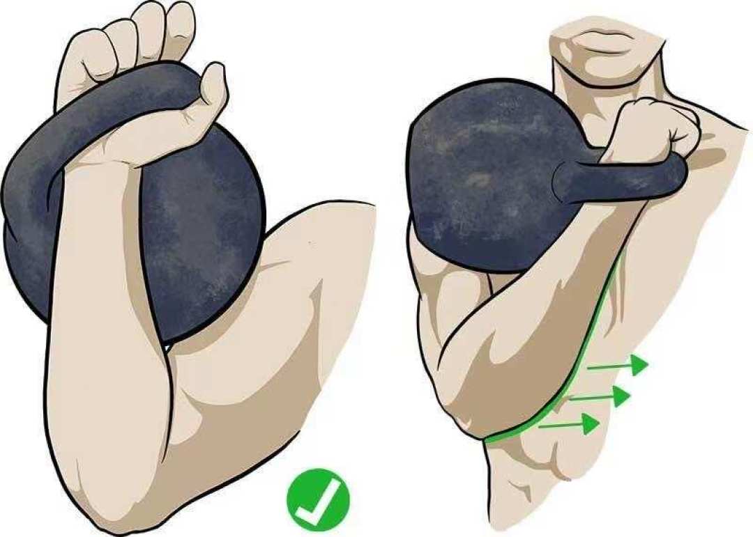 练壶铃手腕一片青紫?我翻遍全网