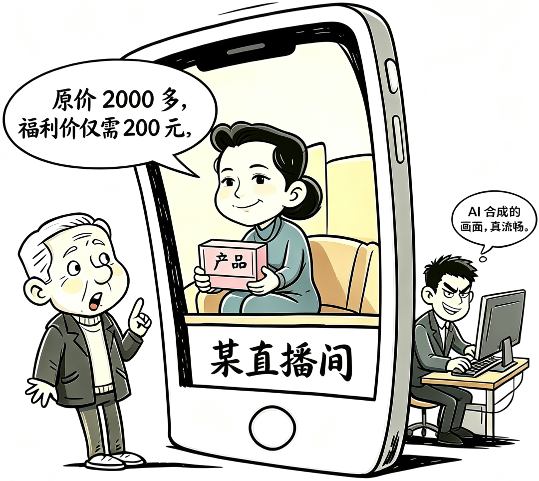 吃播正在被AI“代演”:真正要警惕的不是“假吃”,是“假卖”