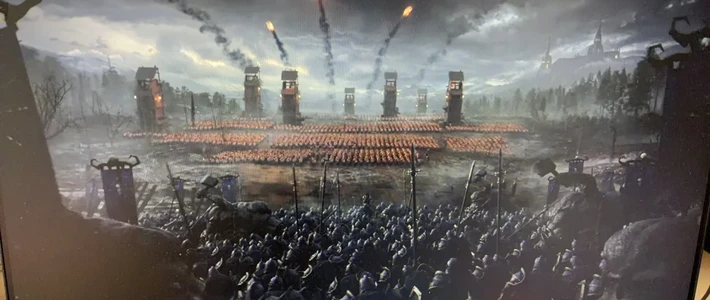 魔兽争霸3的决定版画面，登上了比赛直播间：职业圈