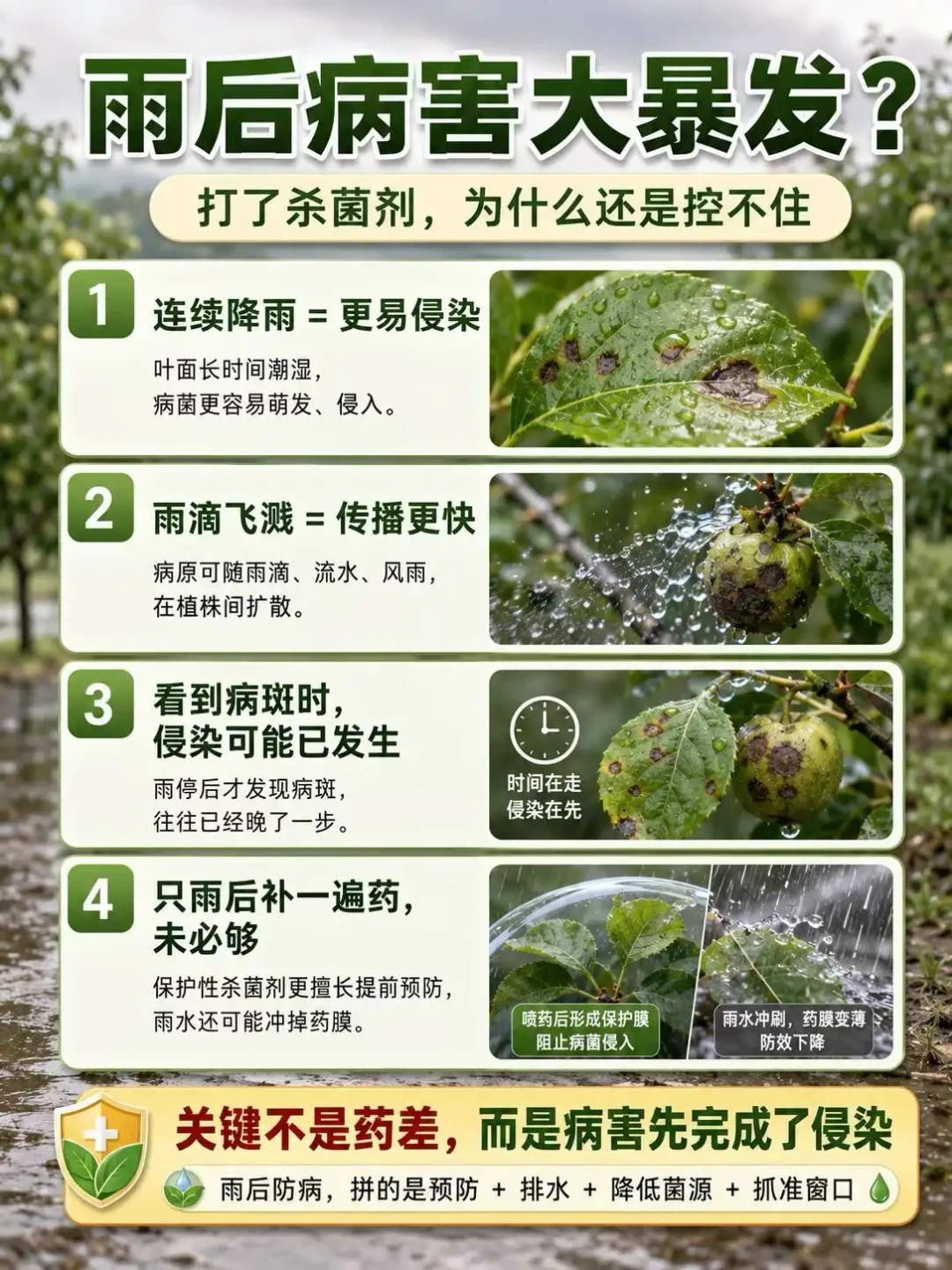 一场秋雨,月季开始哗哗掉叶:黑斑打药“没用”的人,多半把药用反了——9月保住叶子,其实是保明年的春花