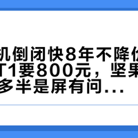 锤子手机倒闭快8年不降价：品相好的T1要800元，坚果R2低于700多半是屏有问题，我把三种收法和六个坑对完