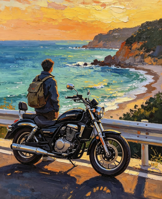 豪爵摩托车整车