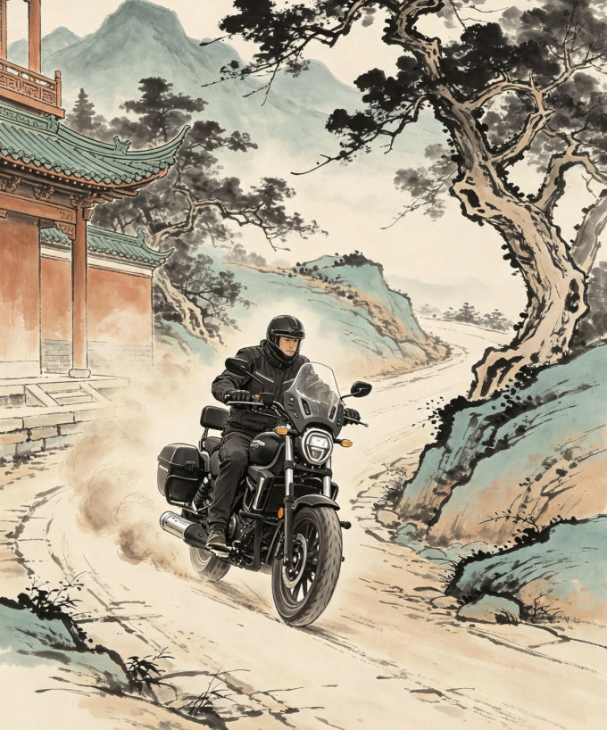 无极摩托车整车