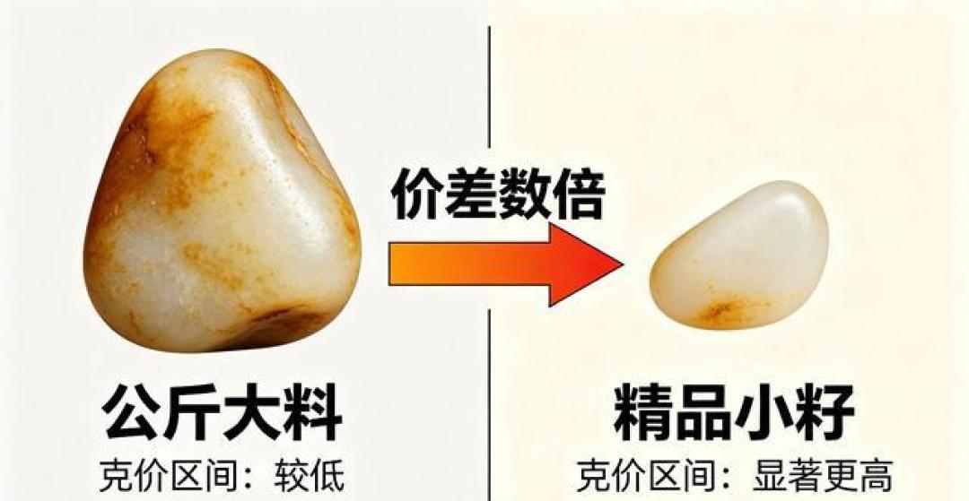 和田玉两极分化：为什么普通料跌成白菜价，高端籽料却还在涨
