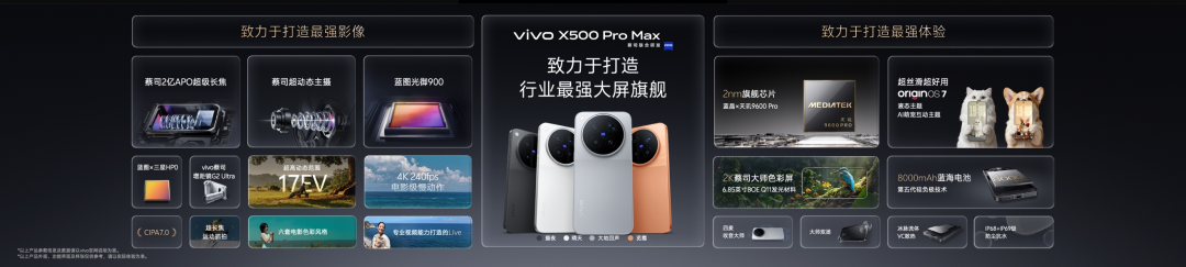 影像表现全面进阶 vivo X500系列影像旗舰新品正式发布