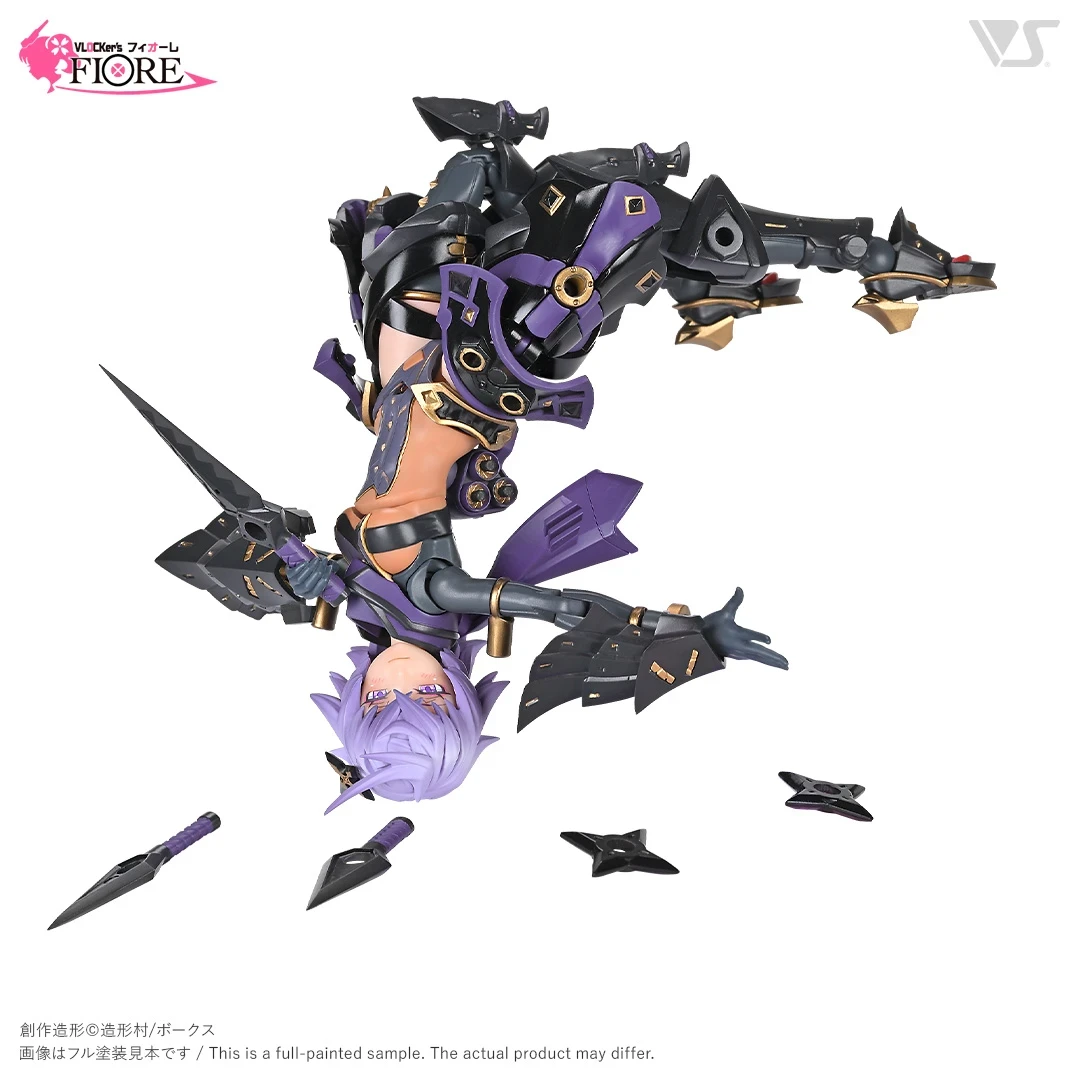 紫影中的忠诚忍者——VOLKS「VLOCKer's FIORE 桔梗」9,460日元开预购,9月25日12:00起