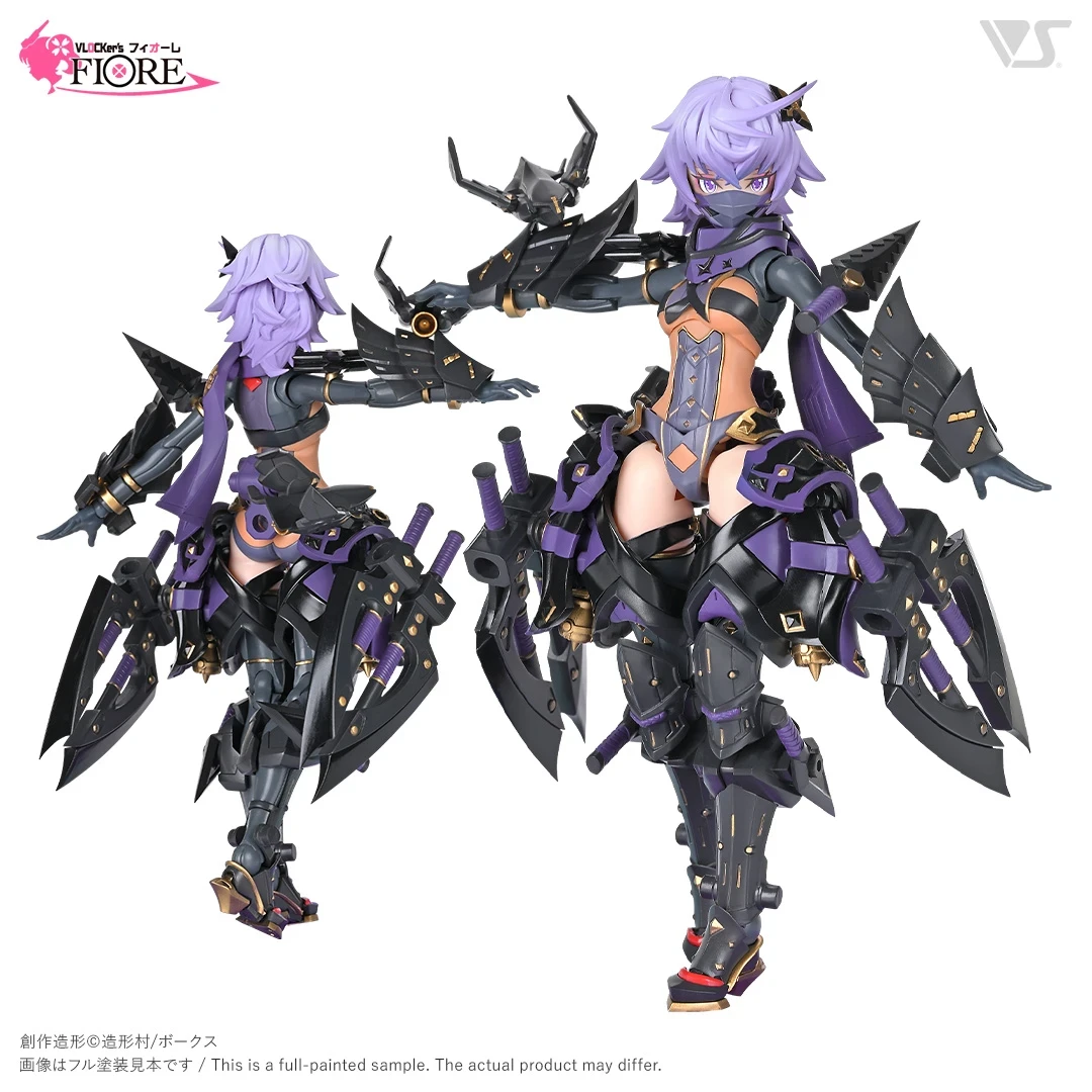 紫影中的忠诚忍者——VOLKS「VLOCKer's FIORE 桔梗」9,460日元开预购,9月25日12:00起