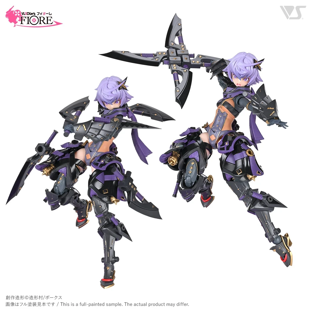 紫影中的忠诚忍者——VOLKS「VLOCKer's FIORE 桔梗」9,460日元开预购,9月25日12:00起