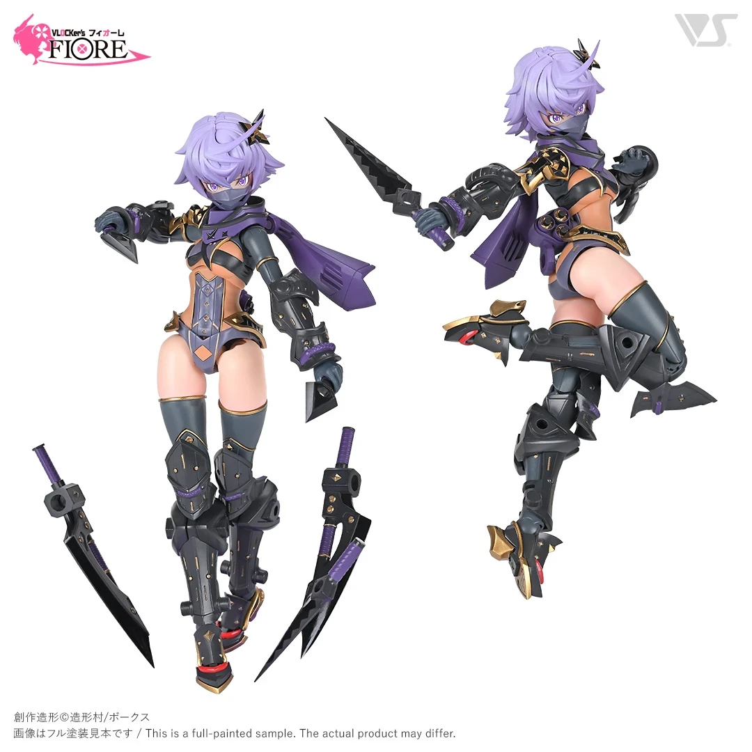 紫影中的忠诚忍者——VOLKS「VLOCKer's FIORE 桔梗」9,460日元开预购,9月25日12:00起