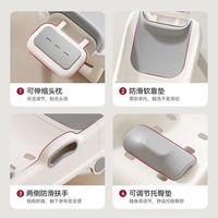 谁懂啊😭娃洗头像打仗的，一定要入 taoqibaby 儿童洗头躺椅