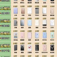 磁吸充电宝梯队整理｜挑选不再眼花缭乱🔋