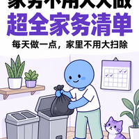 照着做就对了｜超全家务清洁时间表
