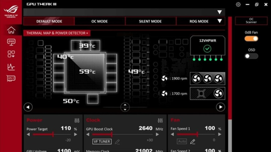 再不怕烧接口了!华硕显卡工具GPU Tweak III更新:侦测异常瞬间断电
