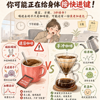 一杯速溶三合一咖啡下肚，你可能正在给身体按快进键？
