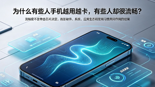 为什么有些人手机越用越卡，有些人却很流畅