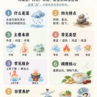 一组图看懂中医里的“湿”