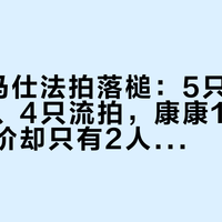 9只爱马仕法拍落槌：5只25.9万成交、4只流拍，康康19拍出二奢半价却只有2人抢