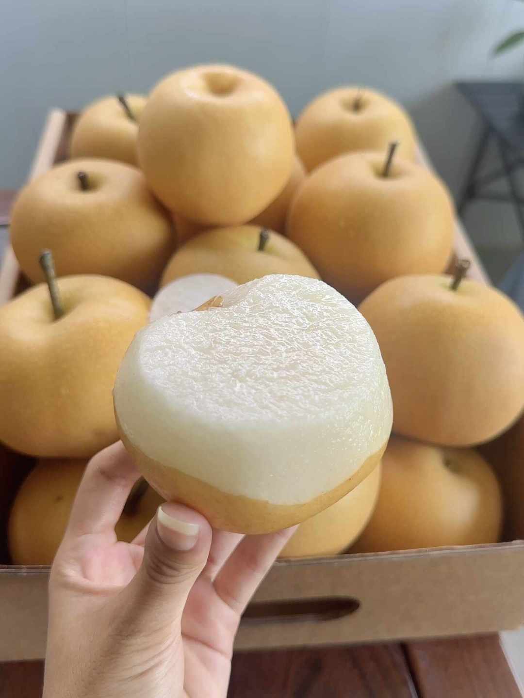一边是宁波果品市场