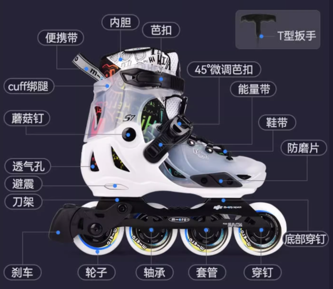 开学季孩子第一双轮滑鞋怎么选:租180一学期还是自己买?玩具鞋和专业鞋差在哪,一篇讲清
