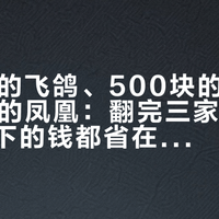 300块的飞鸽、500块的永久、800块的凤凰：翻完三家的吐槽帖，省下的钱都省在了同一批零件上