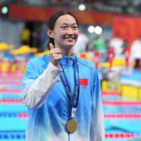 李冰洁卫冕亚运女子400米自由泳 斩获个人亚运第10金
