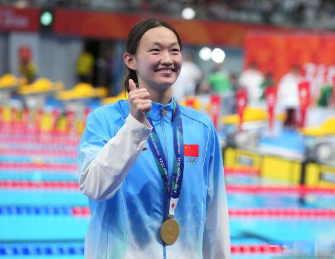 李冰洁卫冕亚运女子400米自由泳 斩获个人亚运第10金