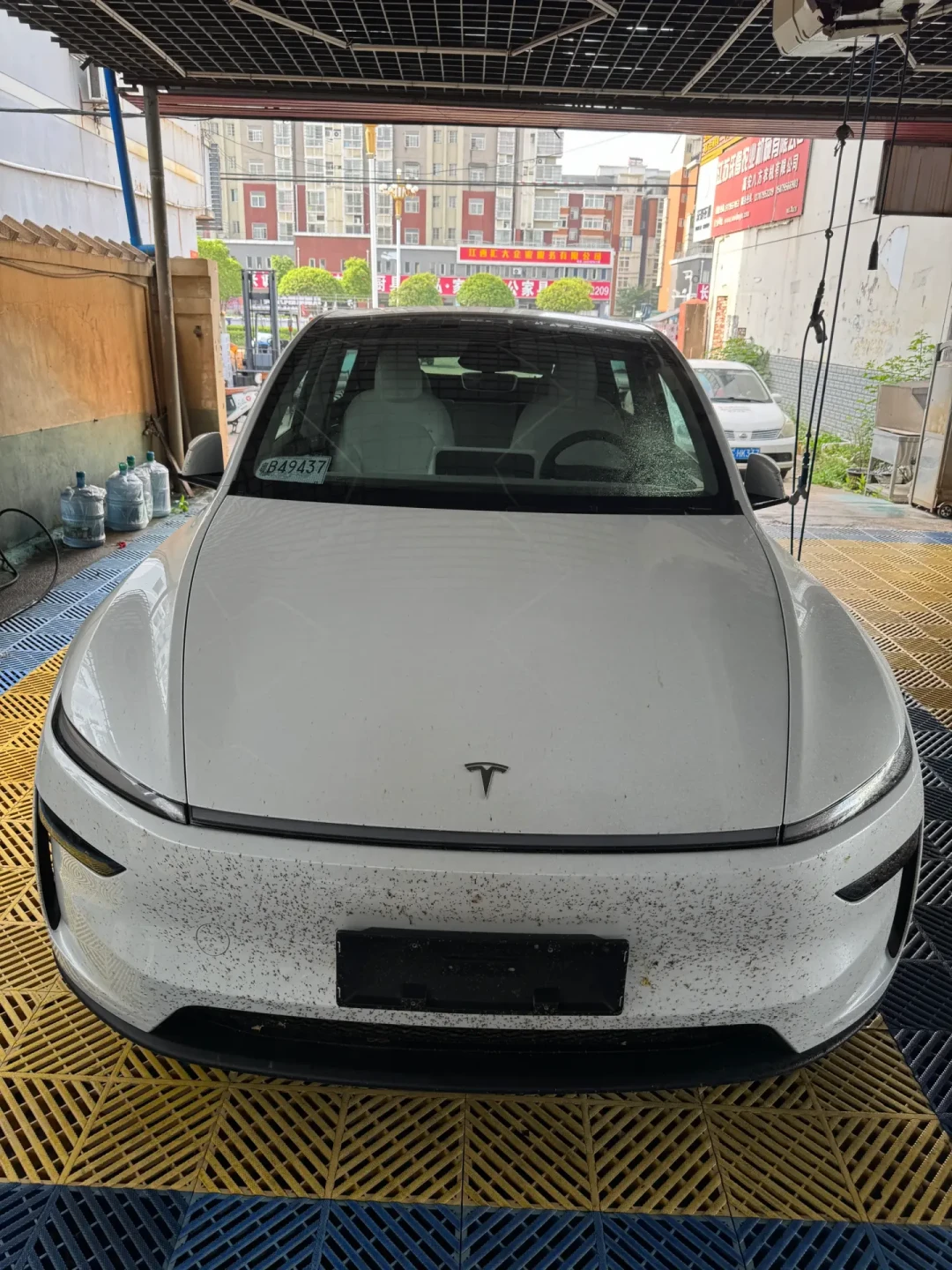 国庆高速回来车头糊满虫尸,拖一晚就烙进清漆:从保鲜膜到免费点漆,这条漆面时间线从出发前管到回来后