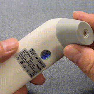 家庭常备体温计推荐:町石tinx额耳双测体温计，大字背光+一键操作