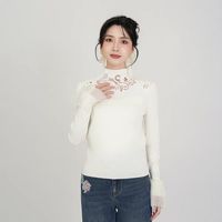 Charfen 朝峰春款｜自带贵气的绣花针织小衫✨