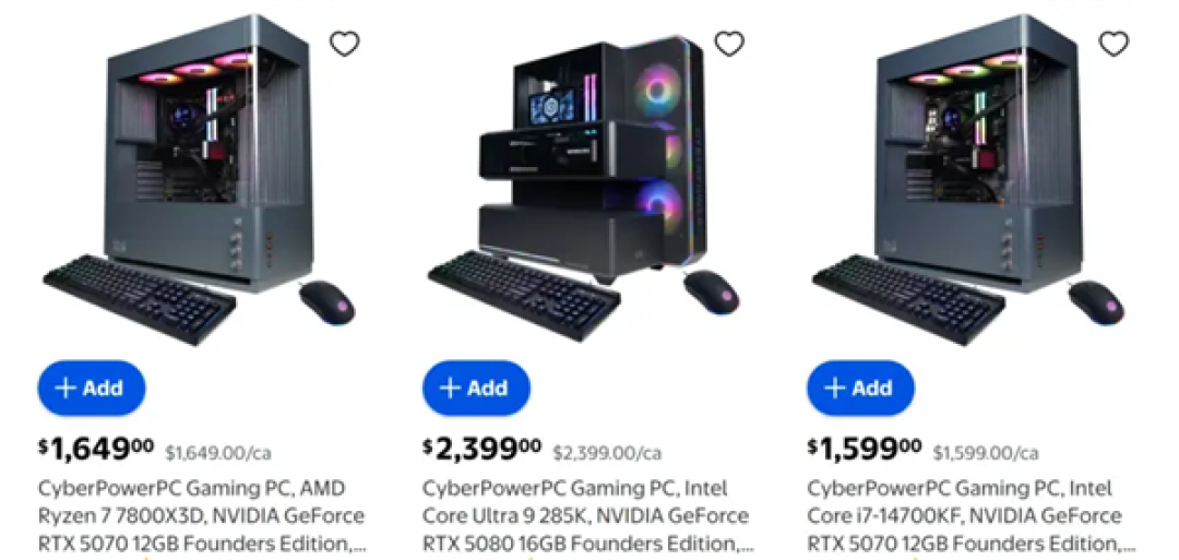 曲线买卡!RTX 50公版整机上线即售罄:一天卖出1000台