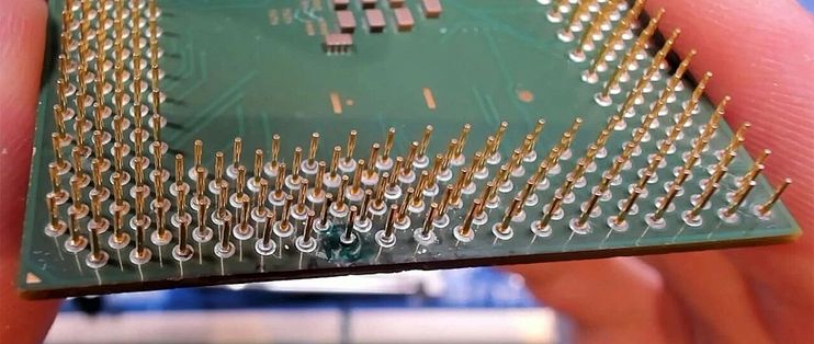 引脚移植手术成功！25岁图拉丁赛扬CPU死而复生，稳定超频1600MHz