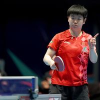 孙颖莎亚运会3-0速胜朝鲜选手，回放已上线