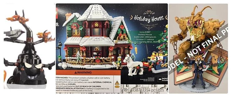 乐高今年冬季系列 11387 HolidayHouse谍照公布 |游戏王首款套装确定 |9月GWP