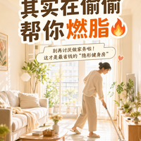做家务,其实在偷偷帮你燃脂🔥