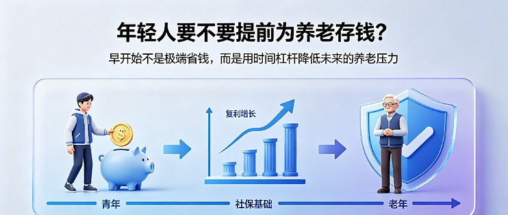 年轻人要不要提前为养老存钱