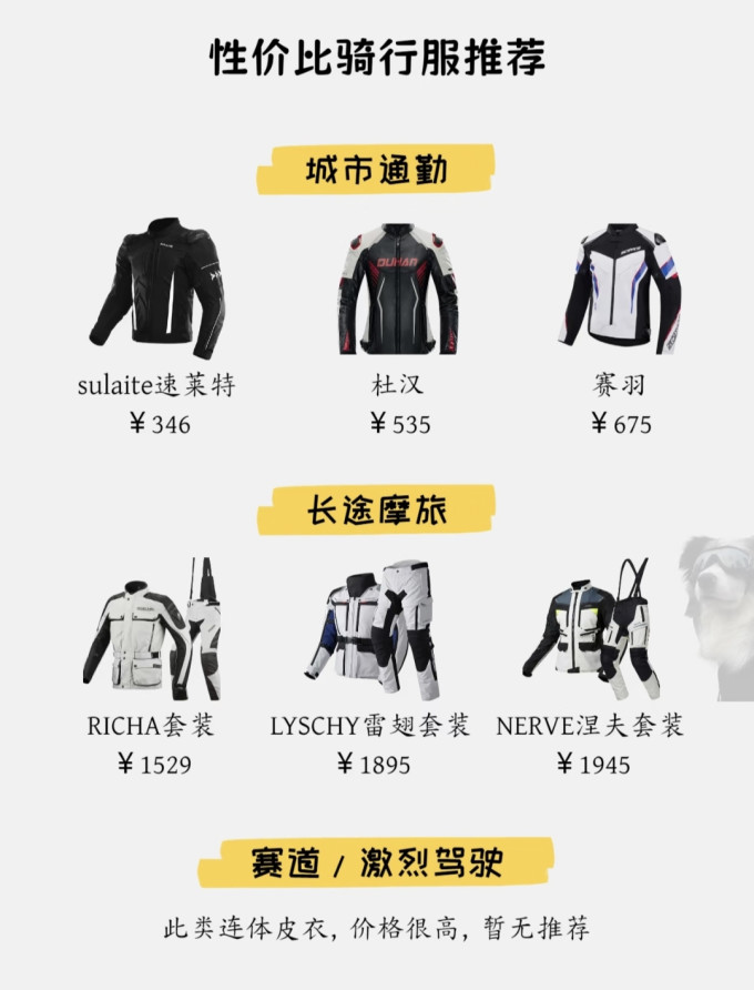 摩托车骑行装备
