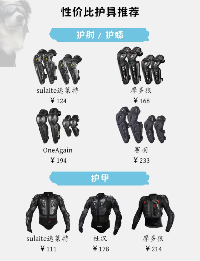摩托车骑行装备