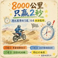 8000公里赢2秒，360km/h却要降速：摩托赛事的门道，全在比分表外