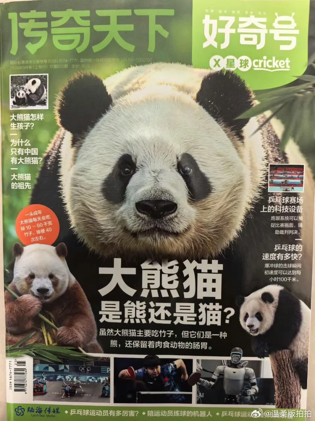 亚运打得正热,好奇号9月刊把莎莎和萌兰一起印给了娃:这期乒乓球专题值不值得单搞一本,三条购买路线先算清