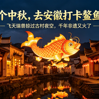 中秋顶流不是月饼,安徽广州非遗鱼灯刷屏全网攻略来了