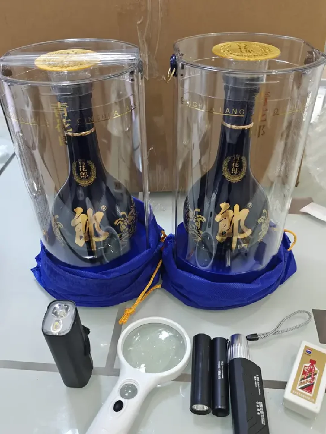 青花郎跌进4字头,