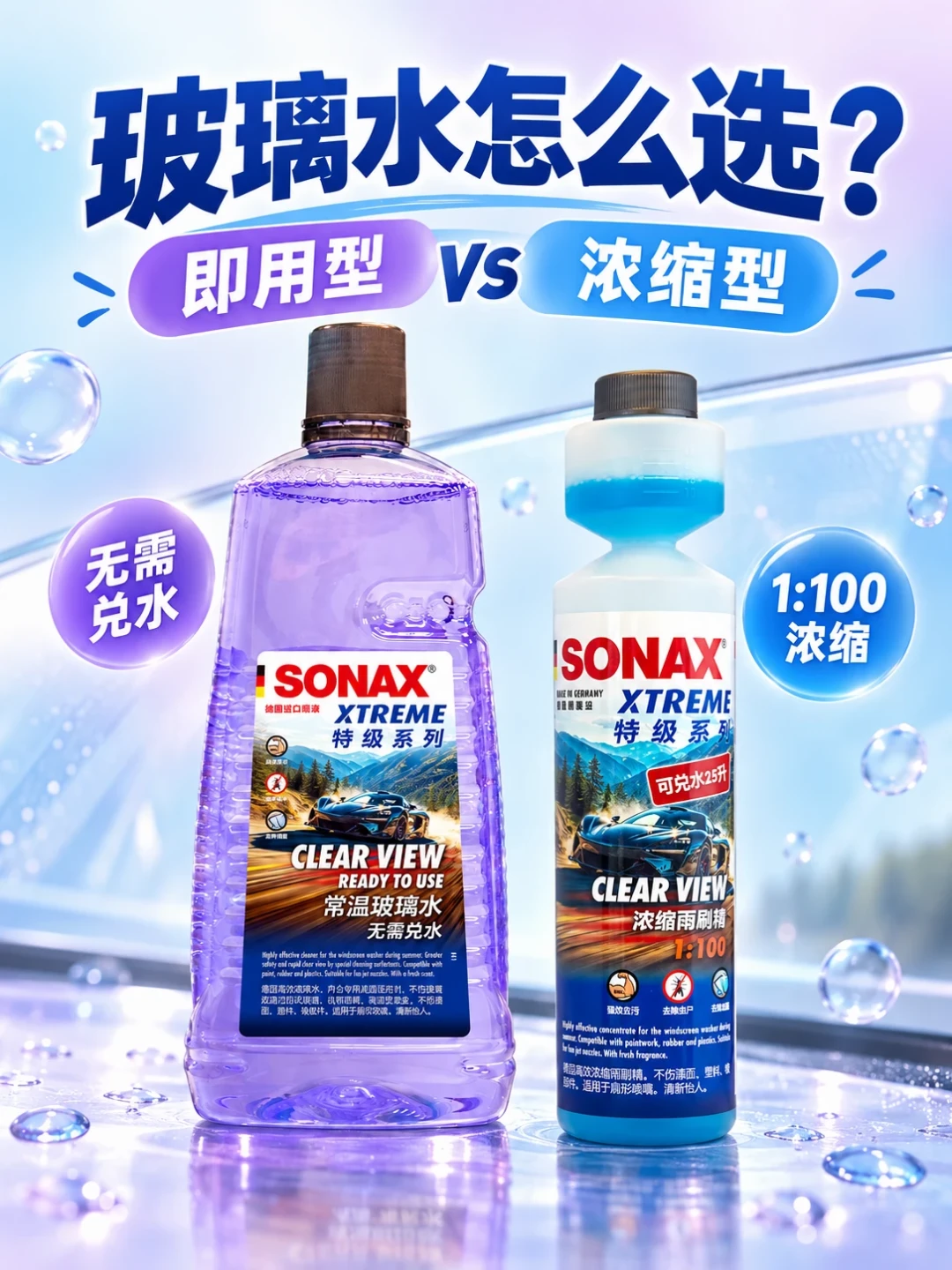 北方夜温要破0℃，你夏天囤的索纳克斯会第一个冻住：浓缩兑水不带冰点、