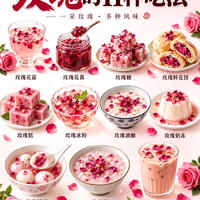 标题:玫瑰的11种吃法